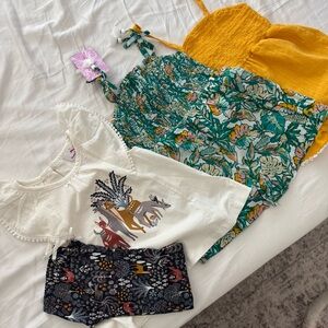 Tommy Bahama Kids One Piece Set - Yellow, Green, White, Black